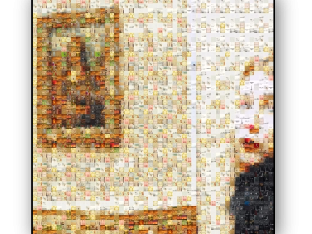 Photo Mosaic Impression sur Métal Online Sale